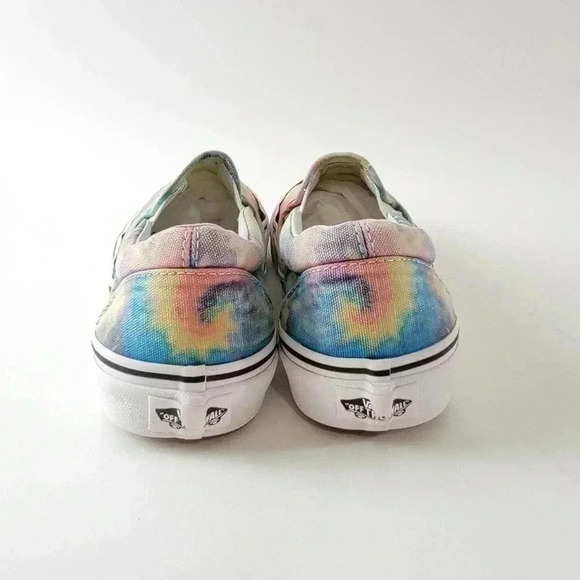 Vans Tie Dye Pastel Slip On Loafers - 7 - Picture 8 of 10